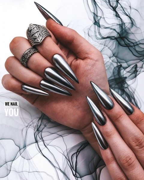 Маникюр с втиркой: необыкновенные идеи дизайна 2021 Маникюр с втиркой: необыкновенные идеи дизайна 2021