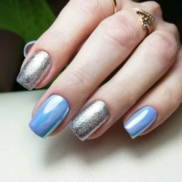 Маникюр с втиркой: необыкновенные идеи дизайна 2021 Маникюр с втиркой: необыкновенные идеи дизайна 2021