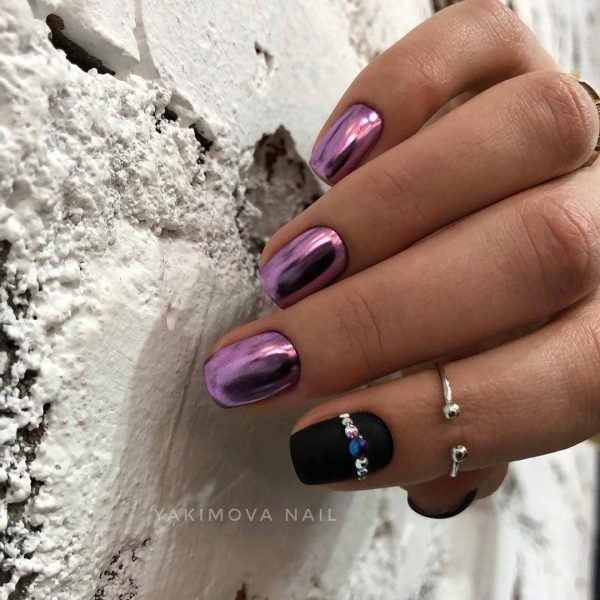 Маникюр с втиркой: необыкновенные идеи дизайна 2021 Маникюр с втиркой: необыкновенные идеи дизайна 2021