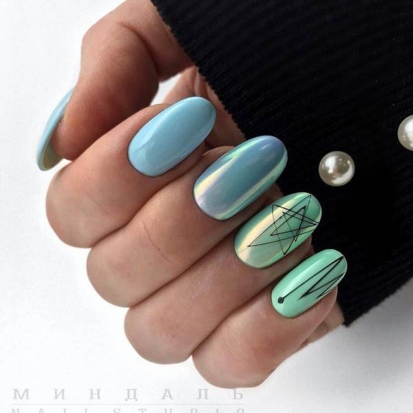 Маникюр с втиркой: необыкновенные идеи дизайна 2021 Маникюр с втиркой: необыкновенные идеи дизайна 2021