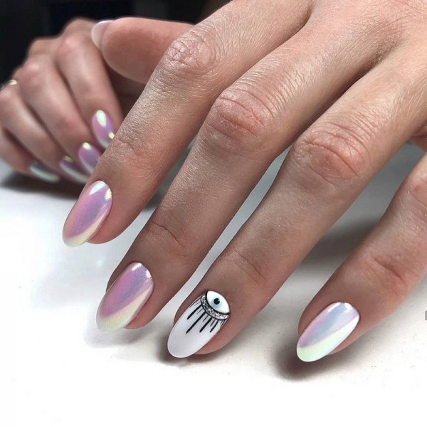 Маникюр с втиркой: необыкновенные идеи дизайна 2021 Маникюр с втиркой: необыкновенные идеи дизайна 2021