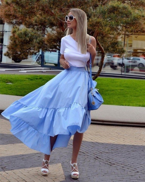 Пышная юбка стиля New Look — романтичный тренд лета 2021 Пышная юбка стиля New Look — романтичный тренд лета 2021